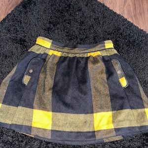 Free People Plaid Skirt